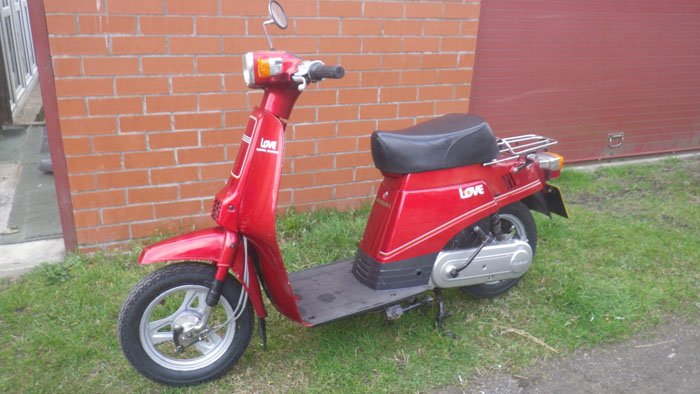 1985 Suzuki CL50 Love Scooter 2
