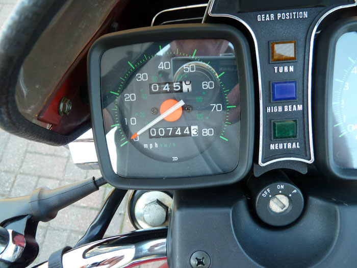 2002 Suzuki GS125ESX Speedometer