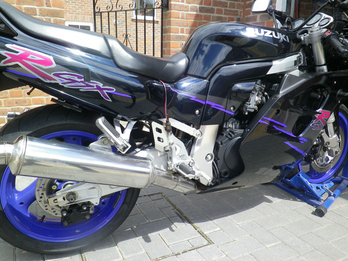 1994 Suzuki GSXR1100 WP Closeup