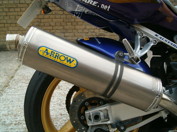 2003 Suzuki GSXR 600 ZK3 Corona Extra Arrow Exhaust