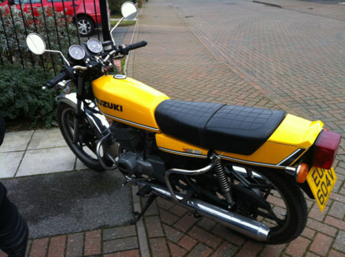 1980 suzuki gt200 x5 motorbike 2
