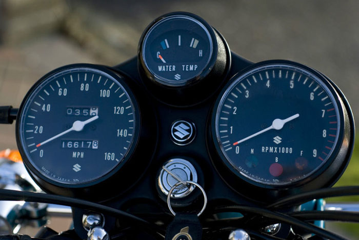 1971 suzuki gt 750 j model speedometer