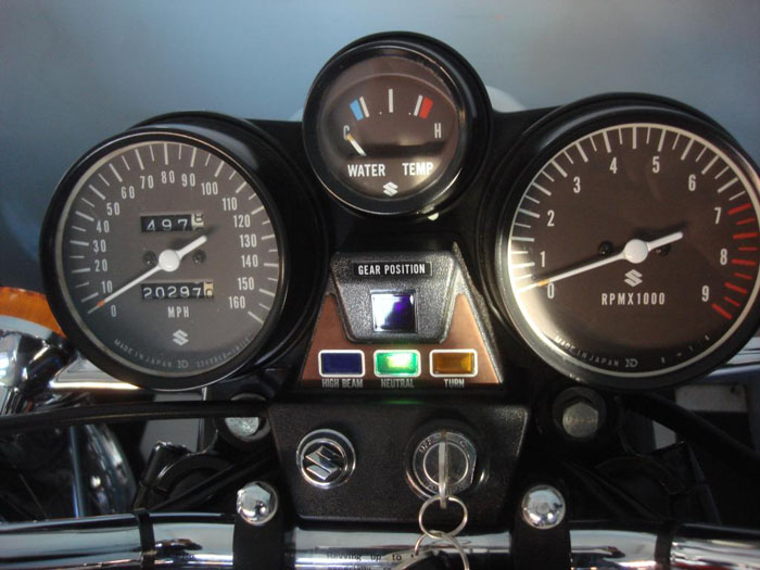 1978 suzuki gt750b gauges