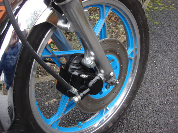 1978 suzuki gt 250 x7 front wheel
