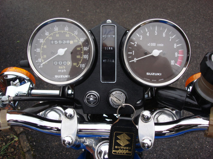 1978 suzuki gt 250 x7 speedometer