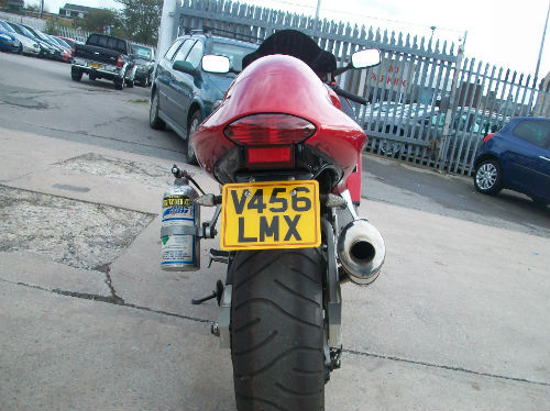1999 suzuki gsx 1300 rx hayabusa tts 1400cc 268bhp with noz back