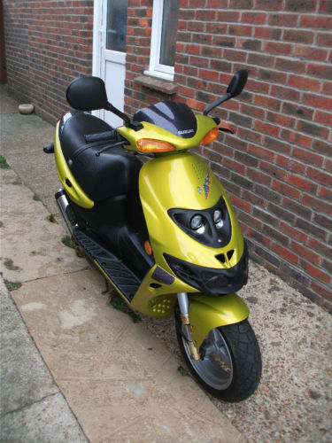 1998 suzuki ay50 katana scooter 1