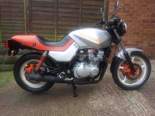 1982 suzuki katana gs650 silver shaft drive 1