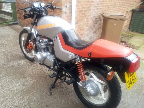 1982 suzuki katana gs650 silver shaft drive 2