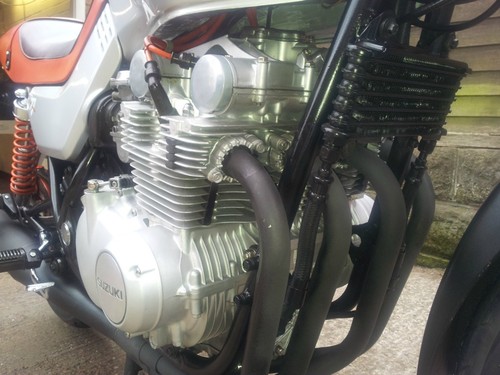 1982 suzuki katana gs650 silver shaft drive engine