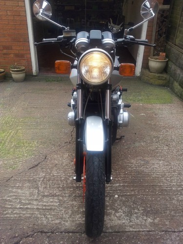 1982 suzuki katana gs650 silver shaft drive front