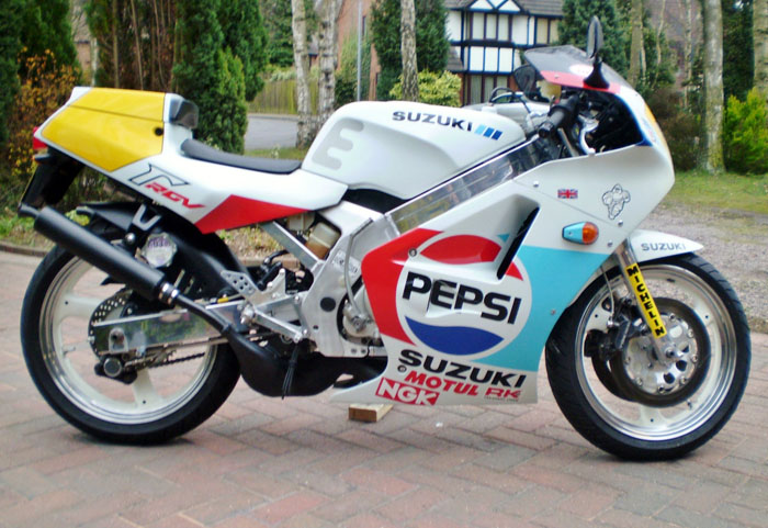 1989 suzuki rgv 250 vj21 pepsi model 1
