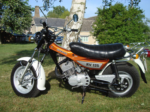1978 suzuki rv125b sand bike 1