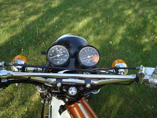 1978 suzuki rv125b sand bike speedometer