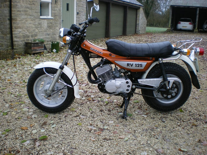 1978 suzuki rv125b sand bike 1