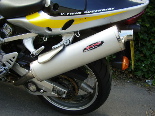 2001 Suzuki TL1000R BOS Exhaust
