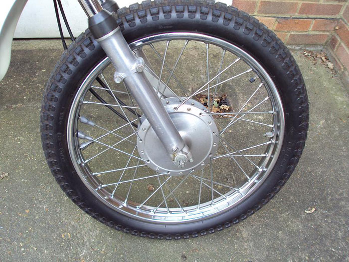 1975 suzuki ts250 front wheel
