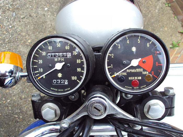 1975 suzuki ts250 speedometer