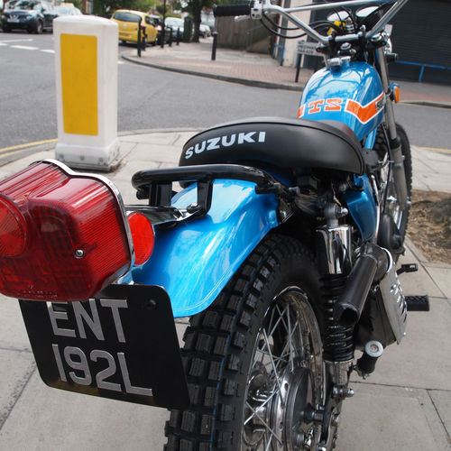 1972 Suzuki TS400 Apache Back