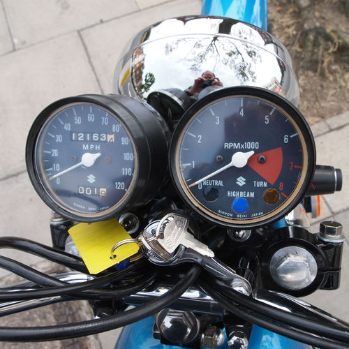 1972 Suzuki TS400 Apache Speedometer Gauges