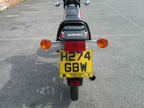 1991 Suzuki ZR50 Back