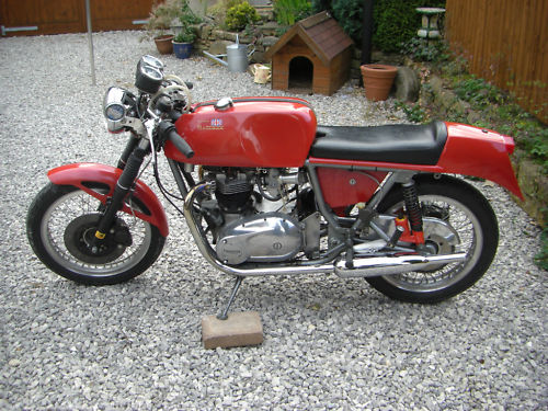 1970 rickman metisse triumph bonneville 1