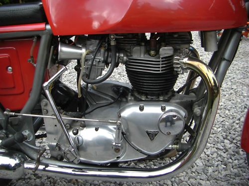 1970 rickman metisse triumph bonneville engine bay