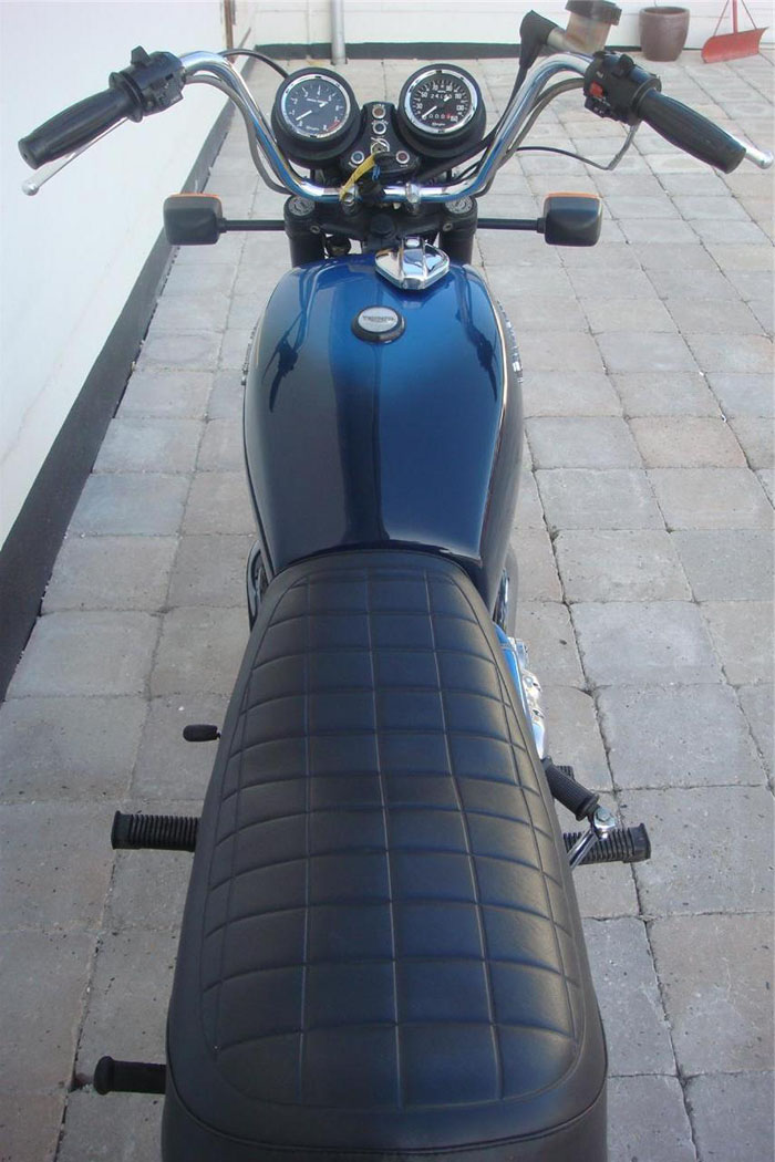 1982 Triumph T140ES Bonneville 750 Seat Tank Handlebar Gauges