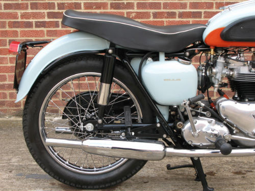 1959 Triumph T120 Bonneville Rear Wheel Exhaust