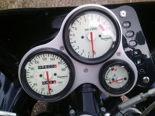 1997 triumph daytona t595 speedometer