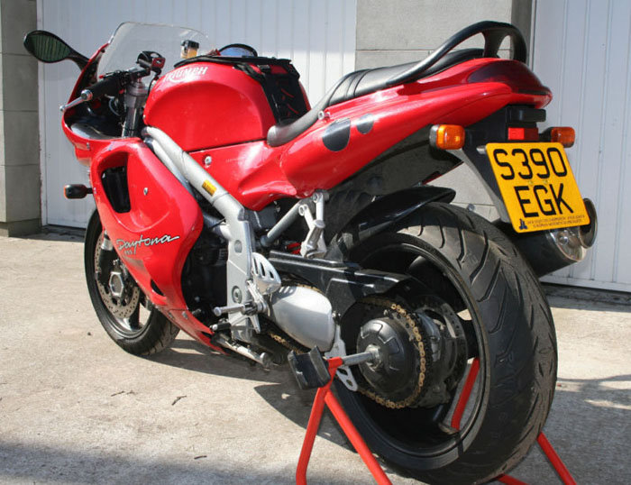 1998 triumph daytona 955i red 3