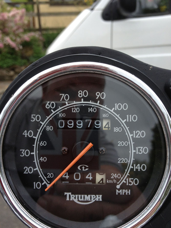 2001 Triumph Legend TT Speedometer