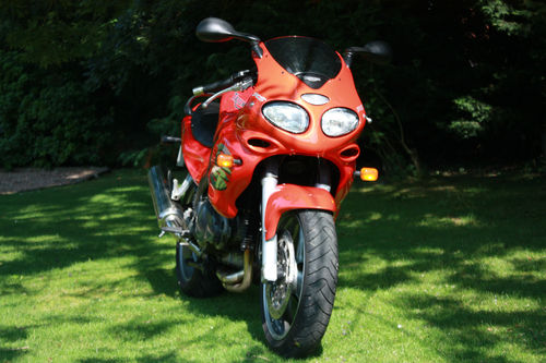 2003 Triumph Sprint RS Lucifer Orange Front