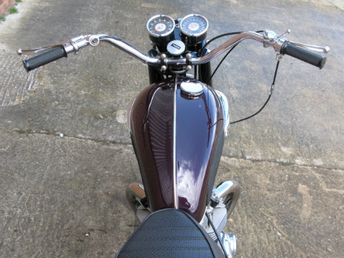 1967 triumph tr6c trophy tank speedometer