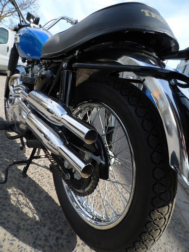 1967 Triumph TR6C Back