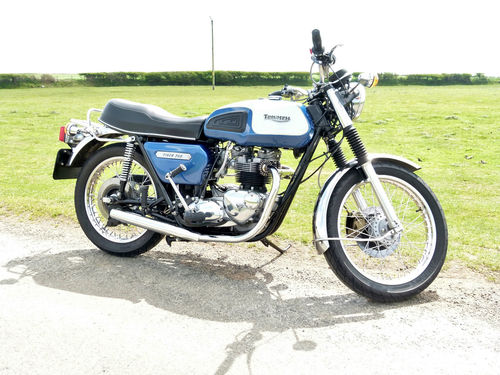 1978 Triumph TR7V Tiger T140 1