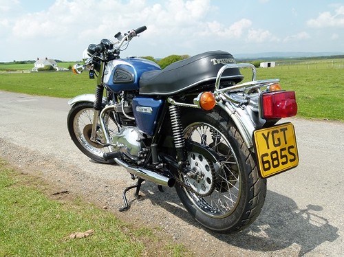 1978 Triumph TR7V Tiger T140 6