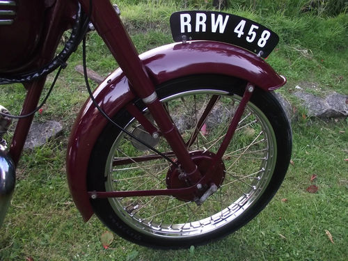 1955 Triumph Terrier Front Wheel