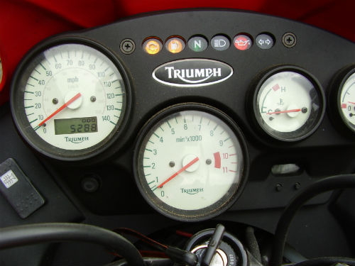 2003 triumph tiger 955i gauges