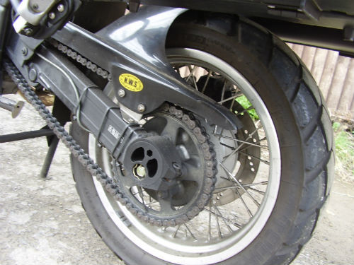 2003 triumph tiger 955i rear wheel