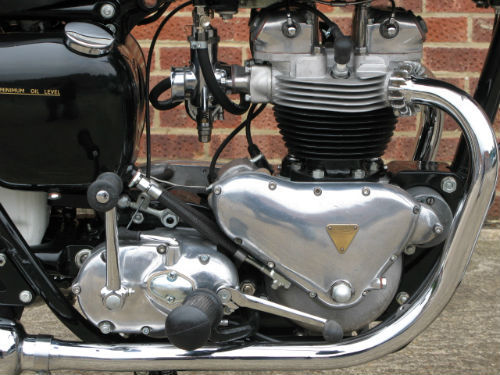 1959 Triumph T110 Tiger Engine