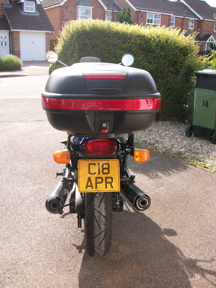 1998 Triumph Trident 750 Back