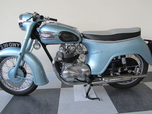 1964 triumph t21 350cc twin 1