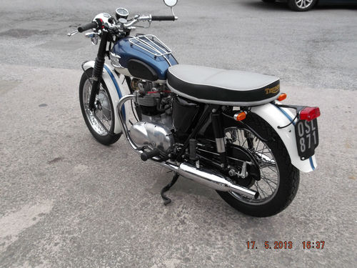 1961 Triumph 350cc 3TA 5