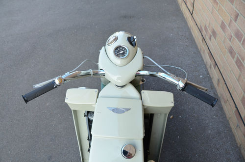1958 velocette le 192cc handlebars