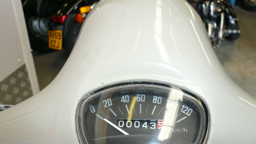 1967 vespa douglas 150 super italian fully restored speedometer