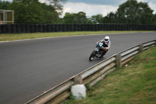 1951 vincent comet roadster racer on track 1
