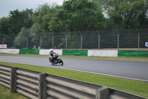 1951 vincent comet roadster racer on track 2