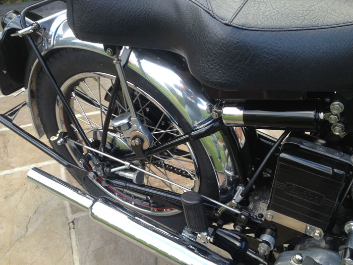 1950 Vincent Comet Rear Wheel 1