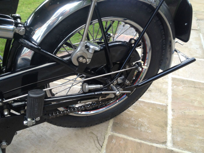 1950 Vincent Comet Rear Wheel 2